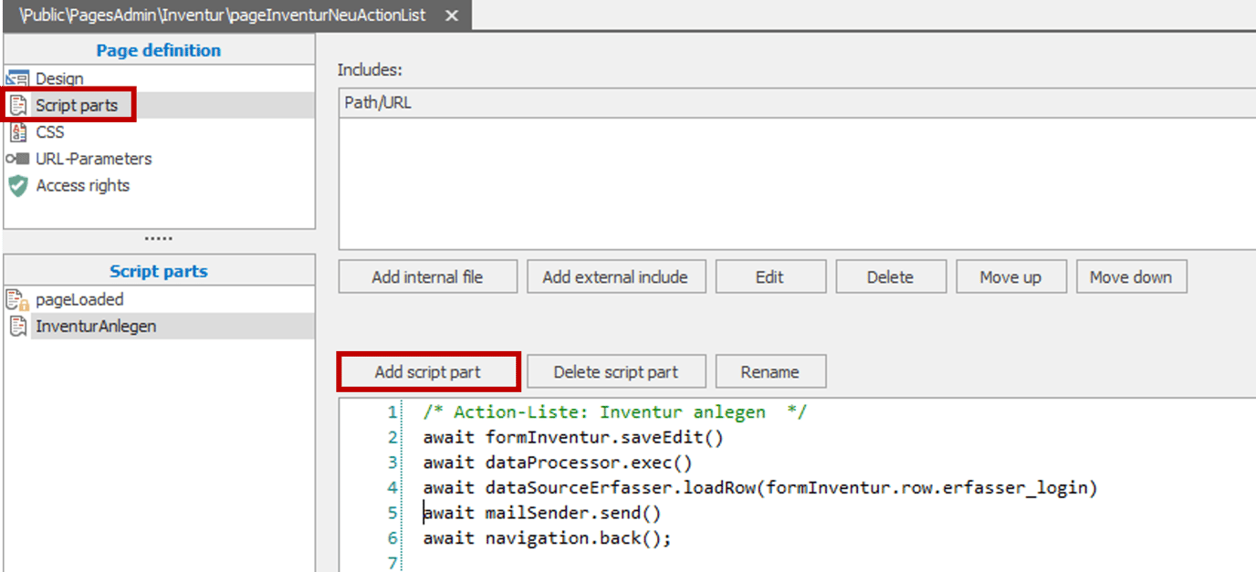 Ist Script Workflows über JavaScript gestalten